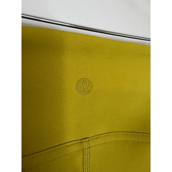 Lululemon Instill High-Rise Tight Leggings 25'' Auric Gold Women Sz 4 Stretch - Picture 6 of 10